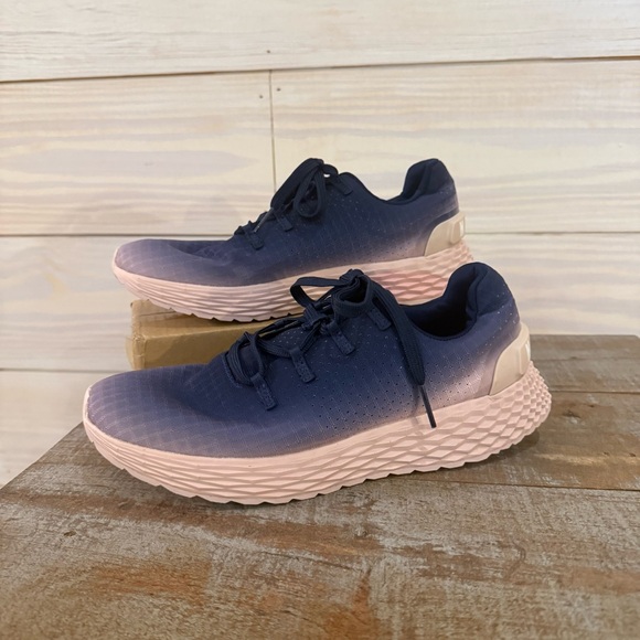 NOBULL Gradient Blue and White Athletic Shoes Women’s 6.5 - Picture 4 of 15